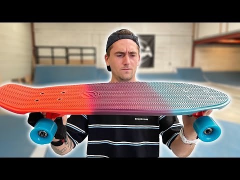 JE FAIS DU SKATE AVEC UN PENNY !