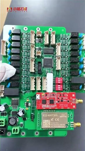 Take a look at this high-density PCBA finished product—double-sided