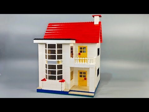 How To Build a LEGO House MOC 🏠| Building Blocks Instructions | Satisfying Diy #lego #legohouse #diy