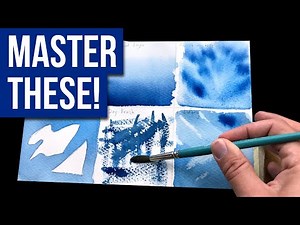6 MOST Important Watercolor Techniques to Master