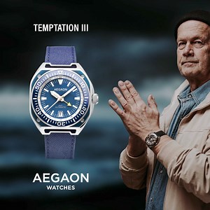 Tänu põrutuskindlale Seiko GMT automatic mehhanismile on “Temptation III” tehniliselt kõige võimekam AEGAON kell läbi aegade. Loodud seiklejatele, nii disaini kui võimaluste poolest. Kolm värvivalikut, igat üht vaid 300tk. Tutvu lähemalt. | AEGAON Watches