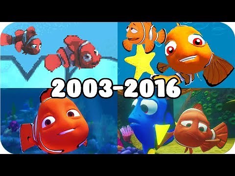 Evolution of Finding Nemo in Video Games (2003 - 2016)