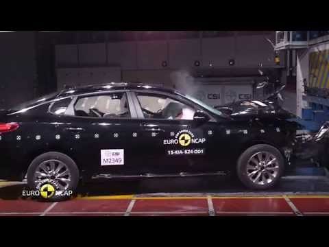 Euro NCAP Crash Test of Kia Optima 2015