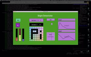 GUI Widget Framework - Conrod Demo