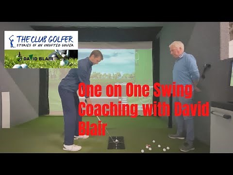 One on One Swing Coaching with David Blair