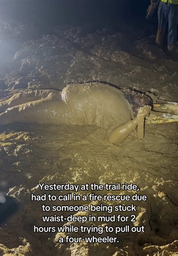 Fire Rescue Needed at Trail Ride for Stuck Four-Wheeler