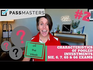 Understanding Pooled Investments: 10 Exam Questions Decoded (SIE/6/7/65/66)