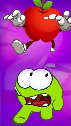¡La aventura de la manzana de Om Nom! 🍎😋 #shorts