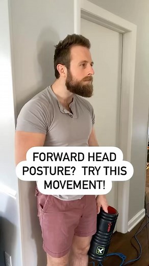 There are many ways to train the deep cervical flexors to correct forward head posture. - Here’s another one to try out! 🦍 | GuerrillaZen Fitness