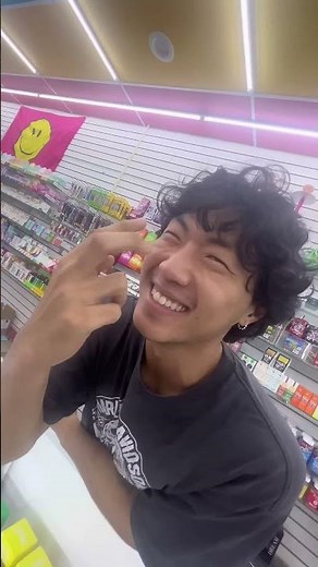 The shady vape shop employee