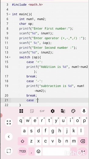 Build a Calculator in C Programming | Addition, Subtraction, Multiplication & Division 🔥