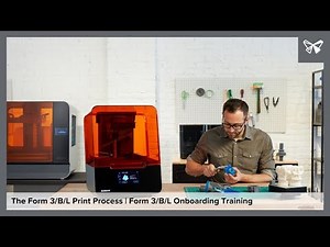 How the Form 3, Form 3B, and Form 3L Print | LFS 3D Printing Process Explained