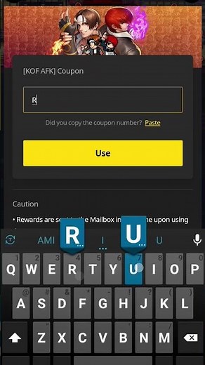 NEW CODE KOF AFK 2025 | VALID TILL NOV 31
