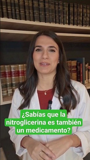 Did you know that nitroglycerin is also a medicine?