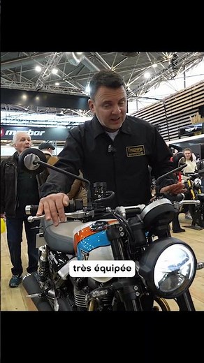 🔥 NOUVEAUTÉ 2025 : Triumph Speed Twin 900 au Salon de Lyon ! 🏍️💨