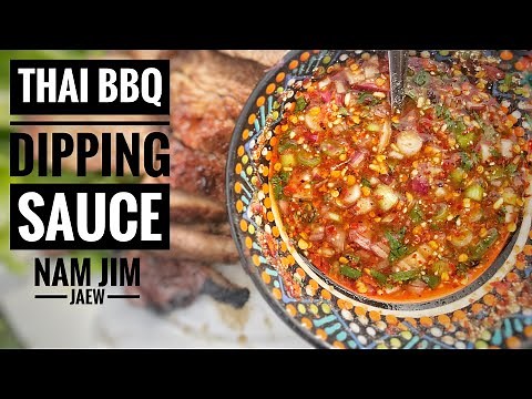 How to Make Thai BBQ Dipping Sauce [Nam Jim Jaew Recipe] Tamarind Version | Thai Girl in the Kitchen
