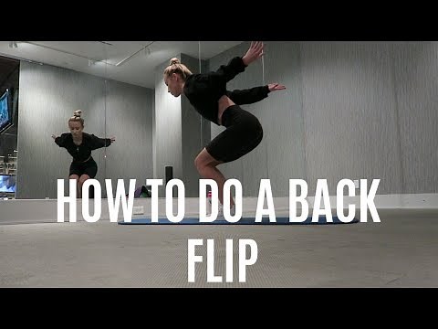 HOW TO DO A BACK FLIP