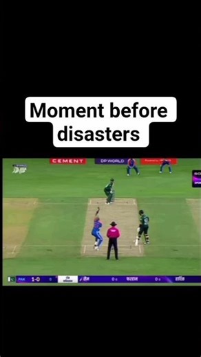 moment before disasters #cricket#hp33#viral