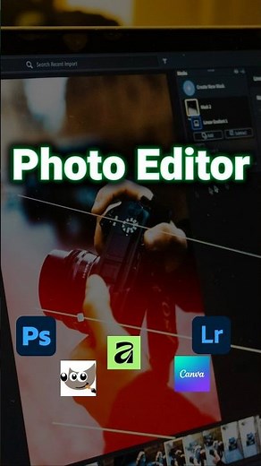 Top 5 Best Photo Editing Softwares | 5 Best Photo Editing Softwares #shorts