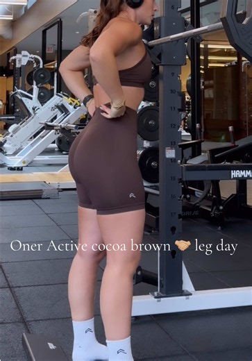 Cocoa Brown Leg Day Fit from Oner Active