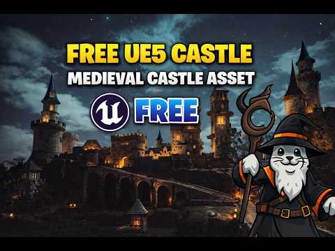 Unreal Engine FREE Medieval Castle Map – How to Download & Run It (UE5) #Shorts