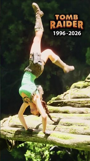 Tomb Raider Remake Handstand Comparison (1996-2026)