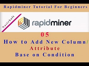 05 - How to Add/Generate a New Column/Attribute in RapidMiner based on Conditions | IF-ELSE IF- ELSE
