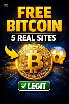 5 Real Websites to Earn Free Bitcoin (No Investment) #freebitcoin