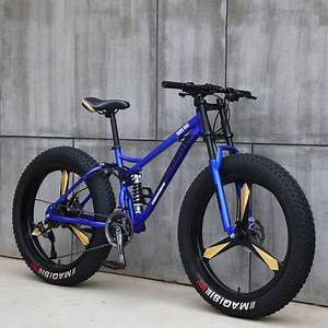 FOREKNOW Adult Mountain Fat Bike 7/21/24/27 Speed Road Bicycle Men 24/ - E Smart Way