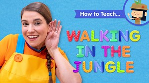 How To Teach Walking In The Jungle - Super Simple