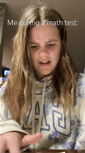 #pov me during a math test