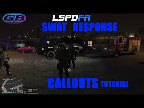 How to install SWAT Response Callouts LSPDFR | GTA 5 MODS |