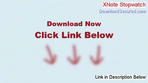 XNote Stopwatch Full - Download Now (2015)