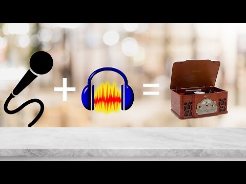 How To Make Old/Vinyl Effect With Audacity