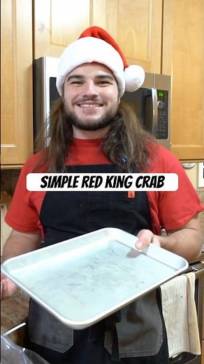 The Only Way To Cook King Crab #cooking #crab #funny