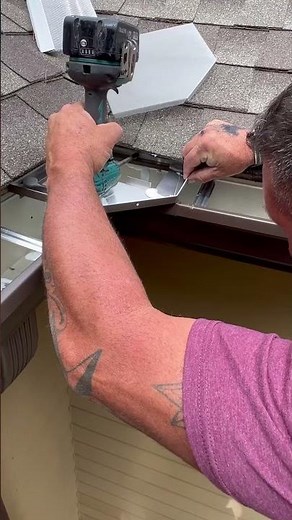 Gutter guard overflow prevention accessories. #concordgutterservice #gutterguardinstall