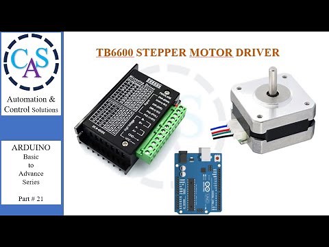 21 ARDUINO Precise Control of Stepper Motor with TB6600 Driver | TB6600 and Arduino | TB6600