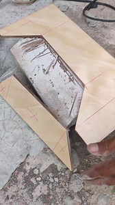 955K views · 7K reactions | overcome the problem of installing ceramic tiles that are obstructed by pillars | Worker trick | Facebook