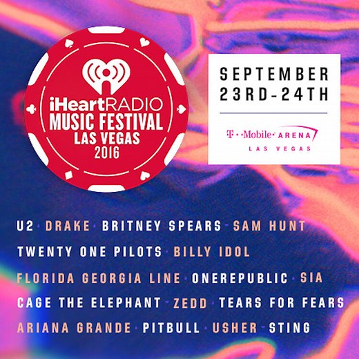 2016 iHeartRadio Music Festival Lineup REVEALED!
