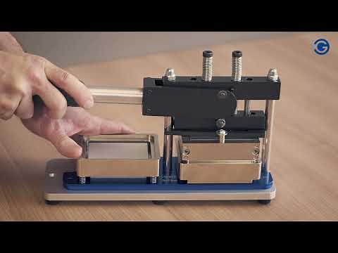 IDGAMAX - B900S MACHINE - HOW TO MAKE MAGNETS OR RECTANGULAR BUTTONS - EN