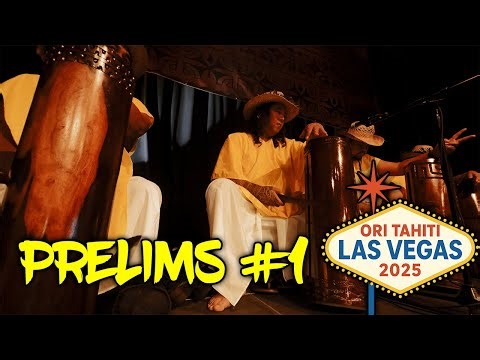 🟡PRELIMS #1- Ori Tahiti Las Vegas 2025 | ‪@HeiTumuAhi‬ House Drummers