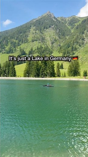 One of the most beautiful Alpine lake in Germany 🇩🇪