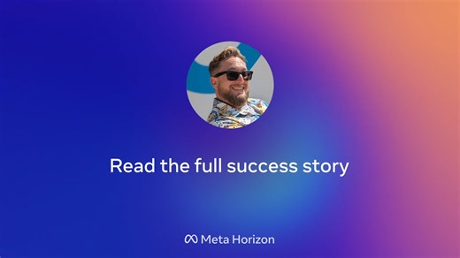 Some creators change what they make. Others change how everyone creates. That’s Matthiaos: part mobile worlds engineer, part community architect. Explore his story 👉 https://bit.ly/4p4EVU7 What started as late-night experiments became a studio, a movement, and a community. Through Flip Key Studios and Creator Community Letters, Matthiaos has helped thousands of builders create bigger and better experiences for VR and mobile in Meta Horizon. Read his story at the link above. #MetaHorizon #VR #Cr