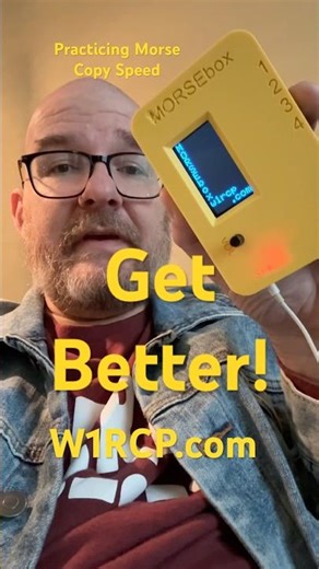 Increase your Morse Code copy speed on the go. MORSEbox at W1RCP.com