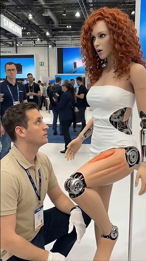 Testing the Latest Humanoid Robot: A Surprising Expo Experience! 🤖✨