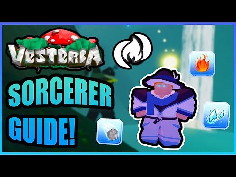 Vesteria - Sorcerer Guide! (Stats/Skills, Equipment, and More!)