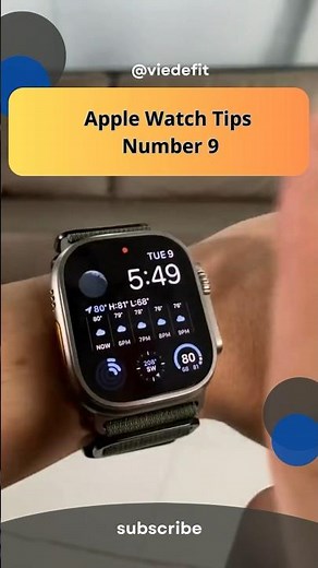 Apple Watch Tips No.09|How to change Apple Watch Wrist orientation to left or right ⌚️ #shorts