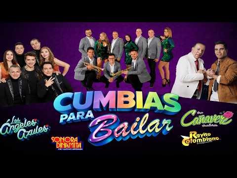 MEGA MIX CUMBIAS LATINAS 💃 FIESTA SIN PARAR 🎶 CON SONORA DINAMITA, LOS ÁNGELES AZULES
