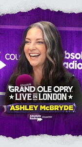 Ashley McBryde's excitement for 'The Grand Ole Opry: Live In London' is contagious! 🙌 This historic moment marks the first international show in the Opry's 100-year history. | Absolute Radio Country