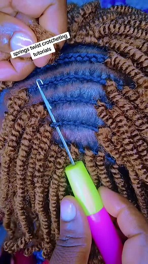 Spring Twist Crochet Hair Tutorial for Girls